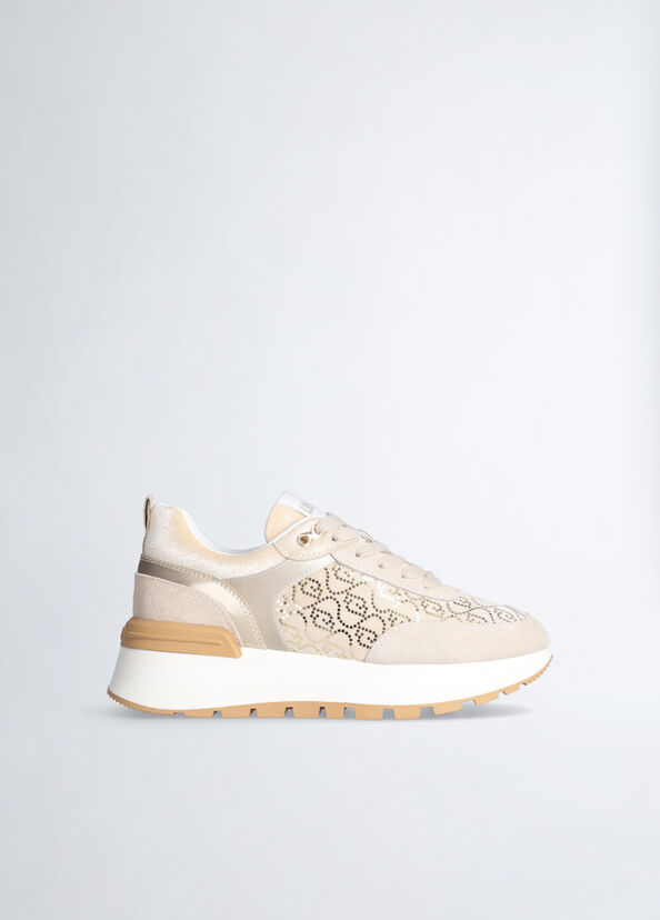 Liu Jo Sneakers platform con micro paillettes Offerta San Valentino