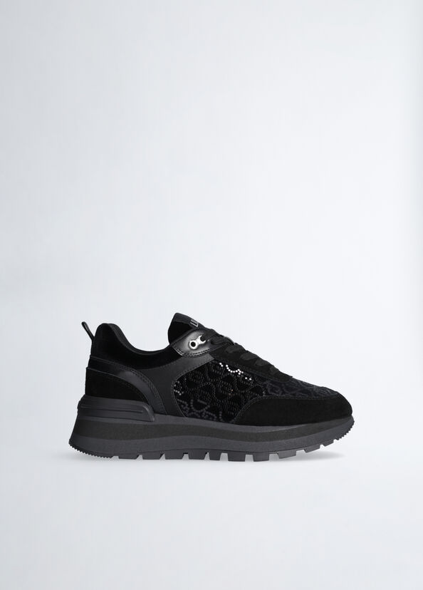 Liu Jo Sneakers platform con micro paillettes Smaltimento dello stoccaggio