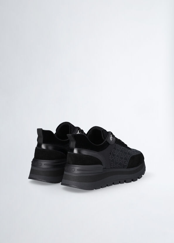 Liu Jo Sneakers platform con micro paillettes Smaltimento dello stoccaggio
