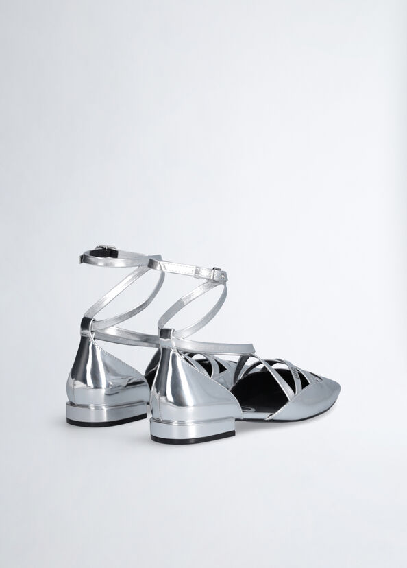 Liu Jo Ballerine a specchio con cinturino Fino al 60% di sconto