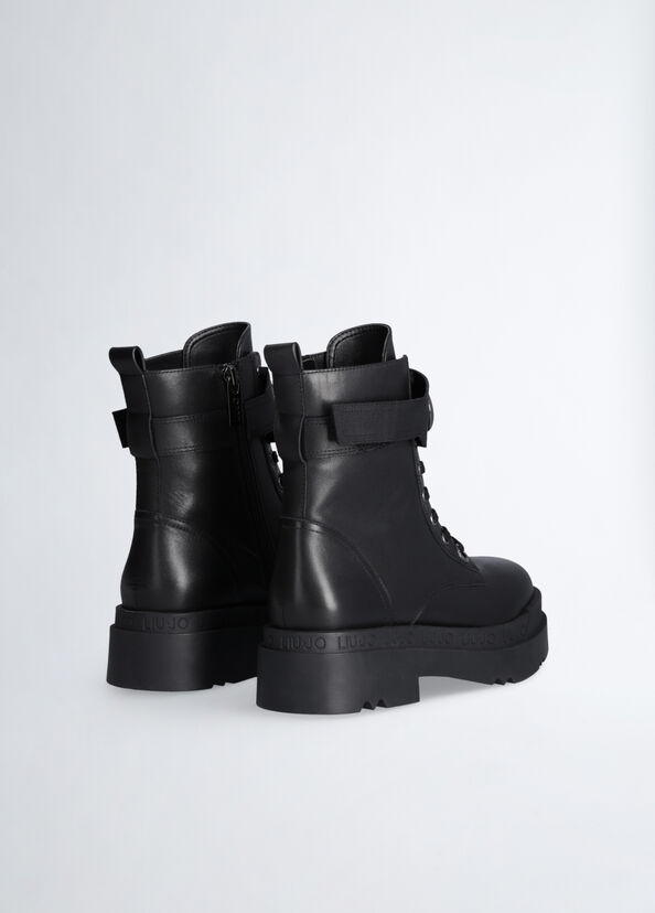 Liu Jo Anfibi platform in pelle Super sconto