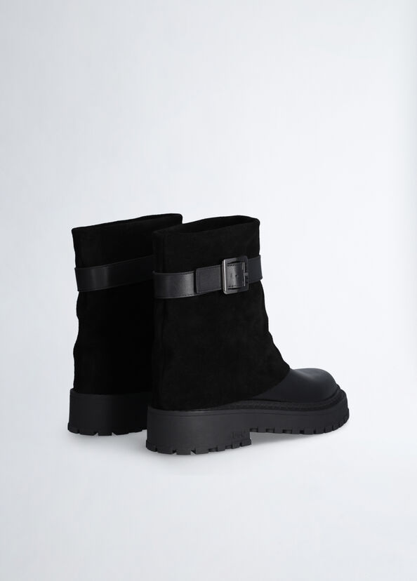 Liu Jo Biker boots con risvolti Black Friday Prezzi