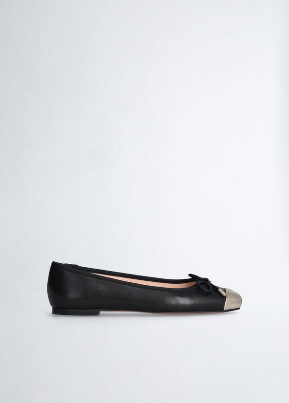 Liu Jo Ballerine nere in morbida nappa Duty-free