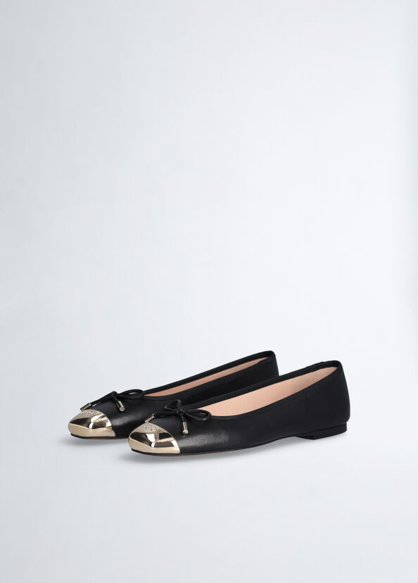 Liu Jo Ballerine nere in morbida nappa Duty-free