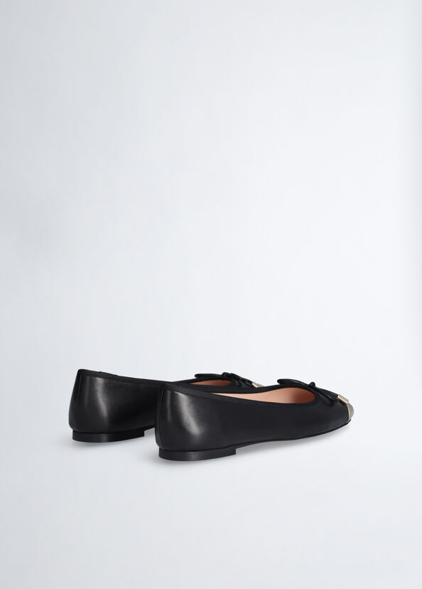 Liu Jo Ballerine nere in morbida nappa Duty-free