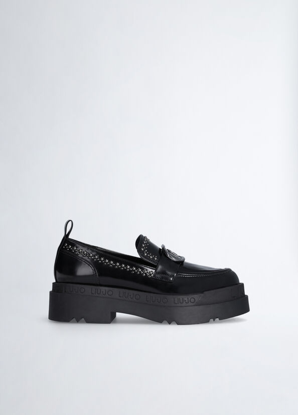 Liu Jo Mocassini platform con borchie Italia