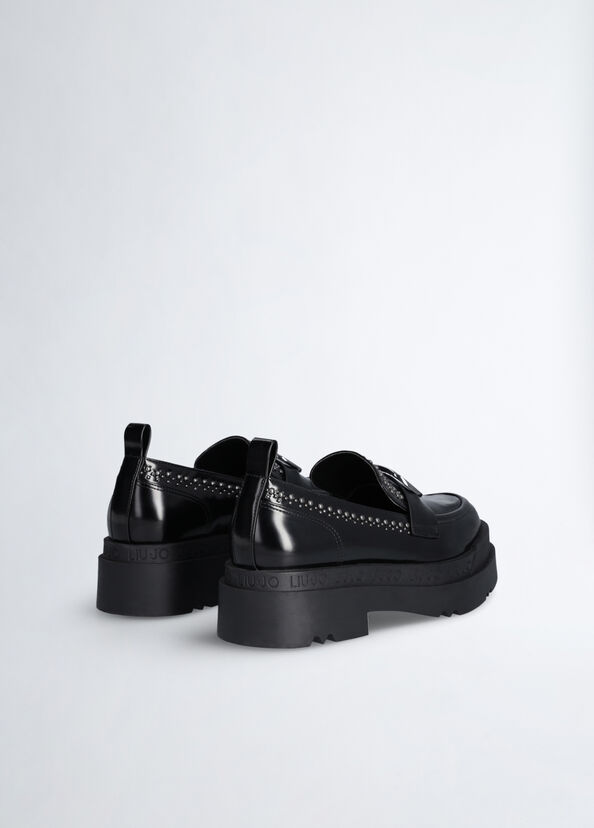 Liu Jo Mocassini platform con borchie Italia