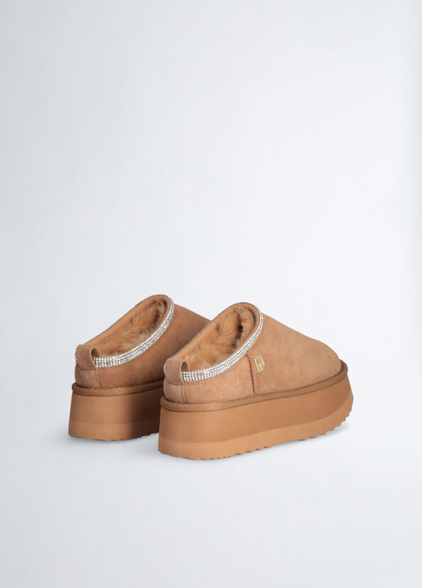 Liu Jo Sabot platform in suede Spedizione Gratuita