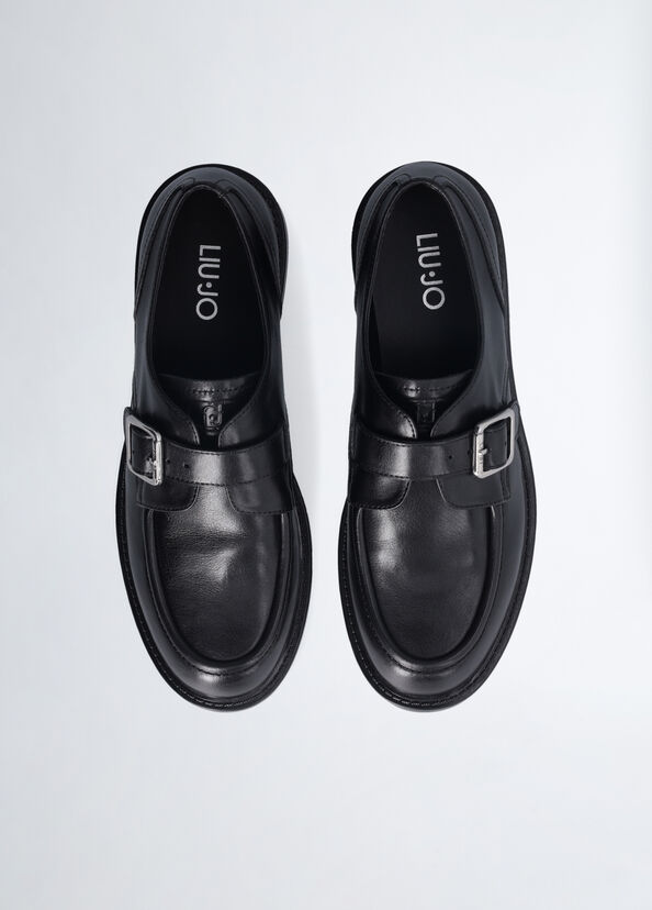 Liu Jo Scarpe in pelle con fibbia Pezzi Unici