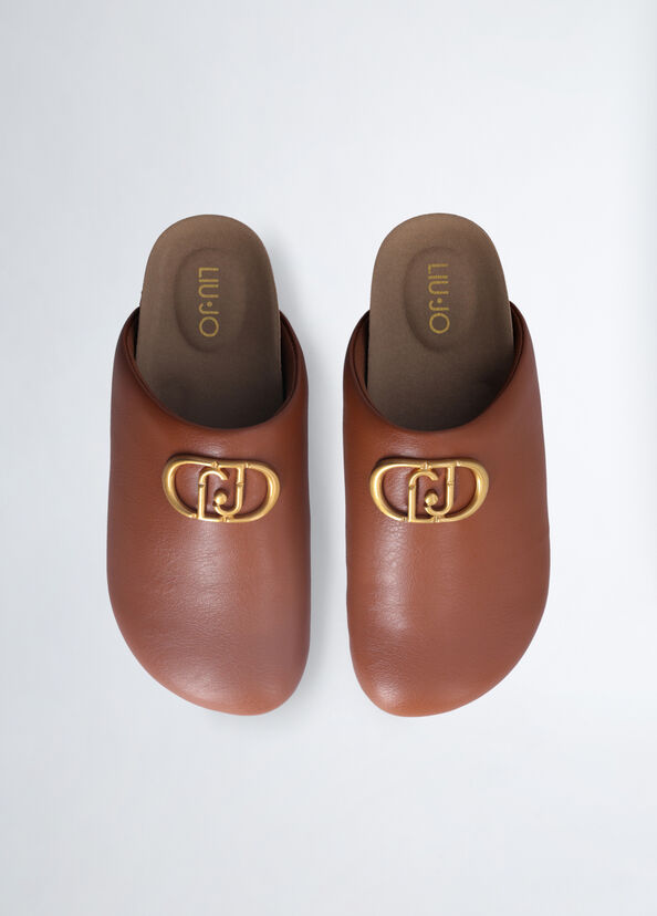 Liu Jo Sabot con maxi logo Promozione Limitata