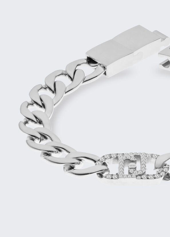 Liu Jo Bracciale monogram con brill Sottocosto