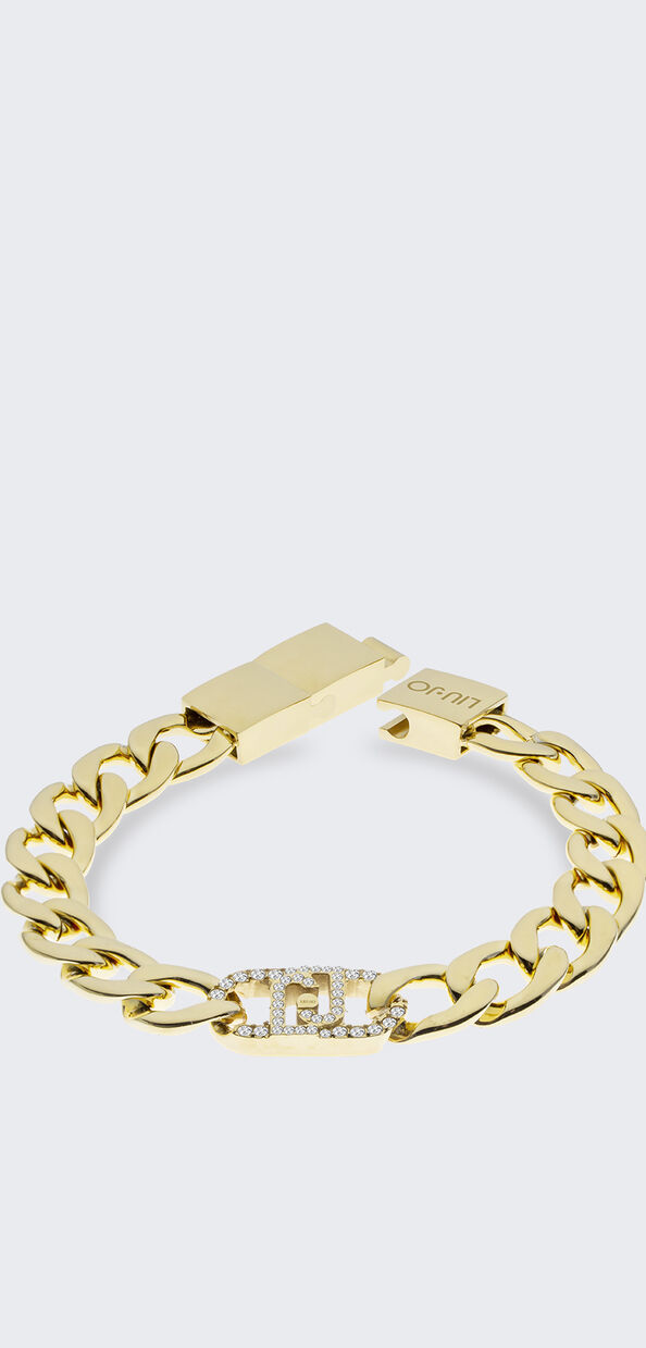 Liu Jo Bracciale monogram con brill Spedizione gratuita