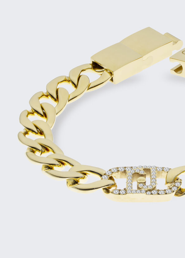 Liu Jo Bracciale monogram con brill Spedizione gratuita