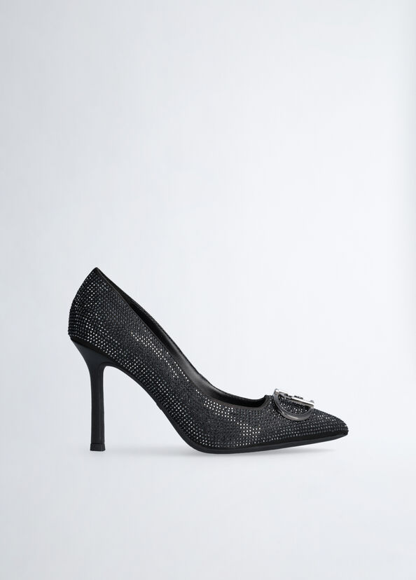 Liu Jo Décolleté nere full strass Shopping online