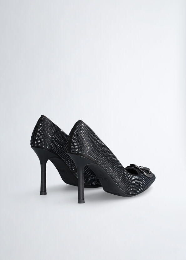 Liu Jo Décolleté nere full strass Shopping online