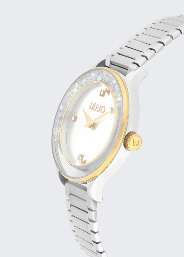 Liu Jo Orologio bicolor con brill Offerta migliore
