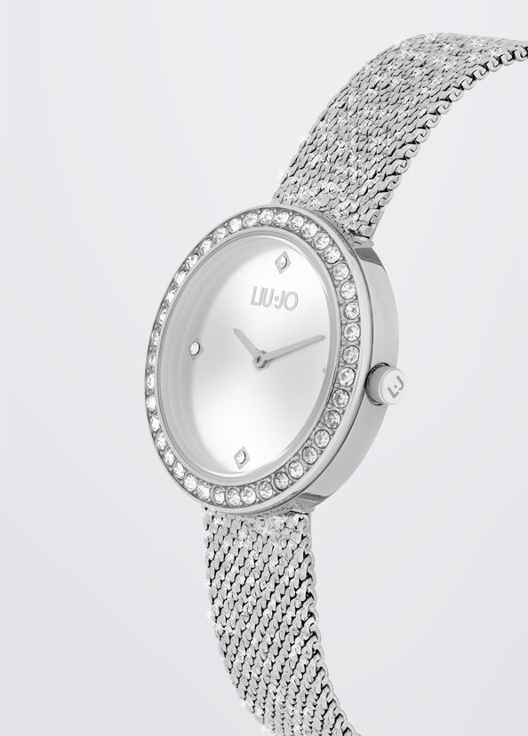 Liu Jo Orologio in acciaio con cristalli Offerte speciali