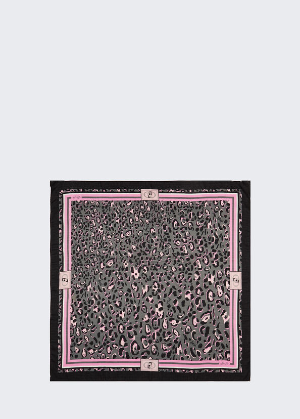 Liu Jo Foulard animalier Fino al 60% di sconto