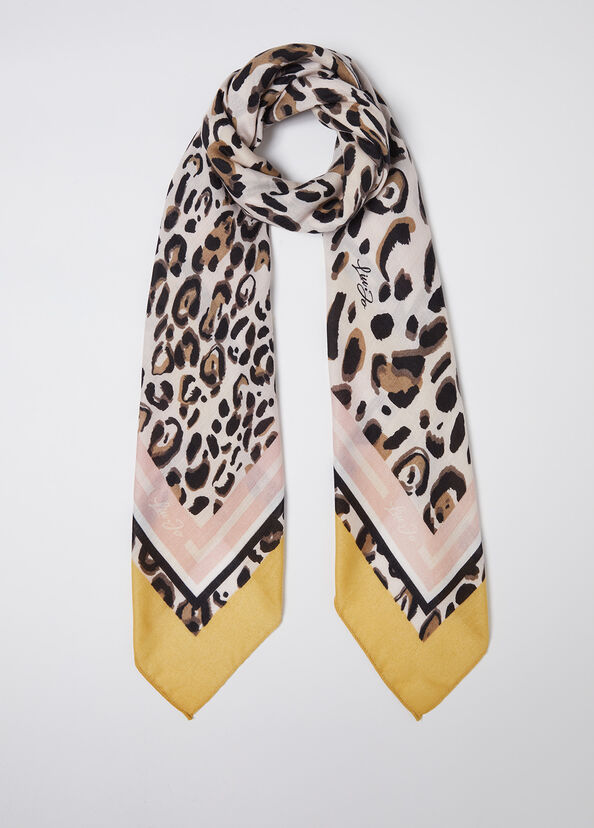 Liu Jo Foulard animalier Fino al 65% di sconto