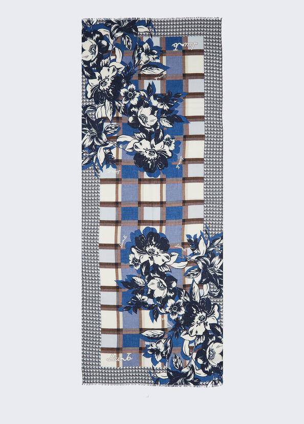 Liu Jo Stola check floreale Fino al 55% di sconto