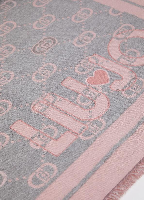 Liu Jo Stola con logo jacquard Limitato a 3 giorni