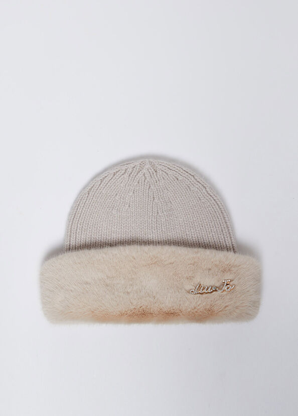 Liu Jo Berretto beanie in maglia In vendita