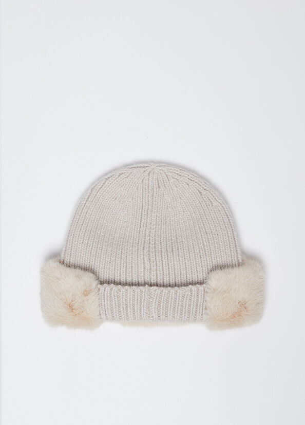 Liu Jo Berretto beanie in maglia In vendita