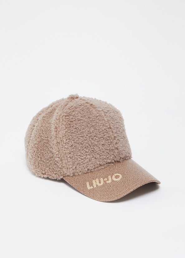 Liu Jo Cappello da baseball in teddy Qualità