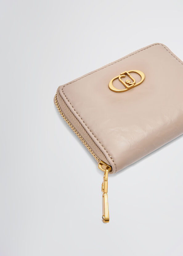 Liu Jo Portafoglio zip around con logo Saldi