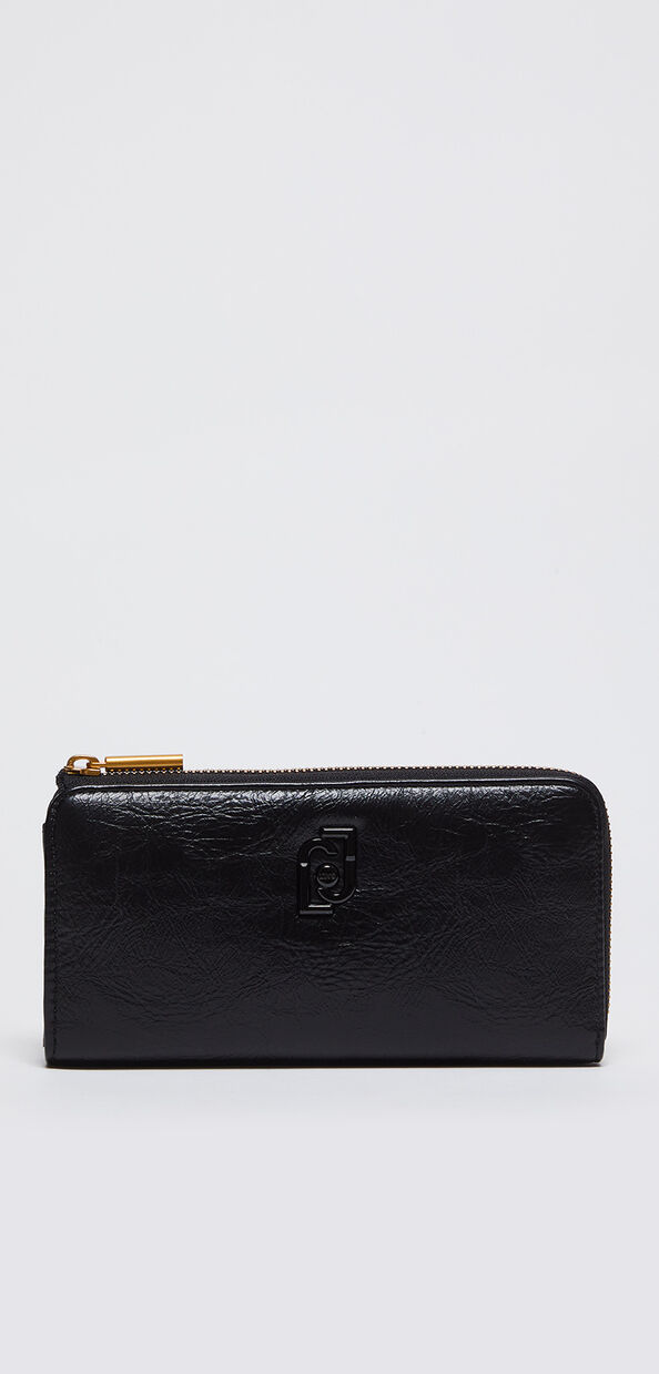 Liu Jo Portafoglio grande zip around glossy Sconto di tempo limitato
