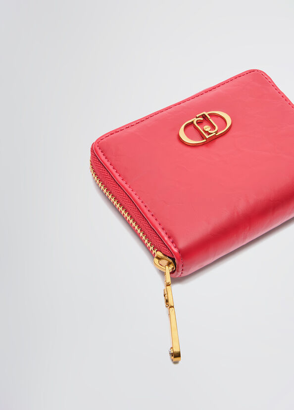 Liu Jo Portafoglio zip around con logo Shopping online