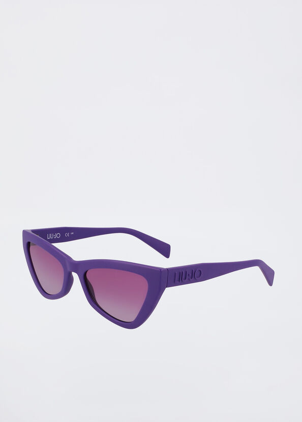Liu Jo Occhiali da sole cat-eye viola Latest fashion