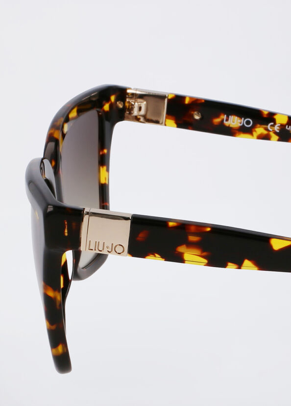 Liu Jo Occhiali da sole cat-eye tartarugati Nuovi prodotti