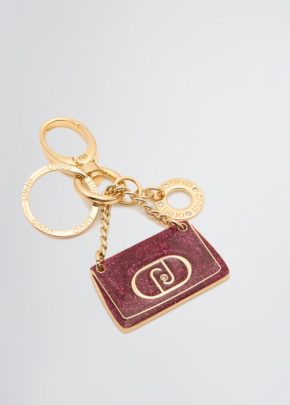 Liu Jo Portachiavi borsa rosa Latest fashion