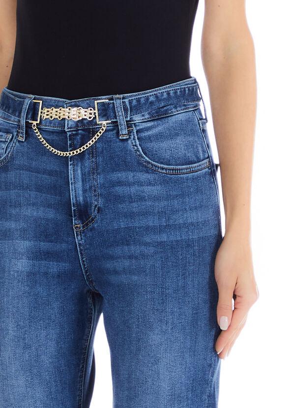 Liu Jo Jeans straight con risvolto Super sconto