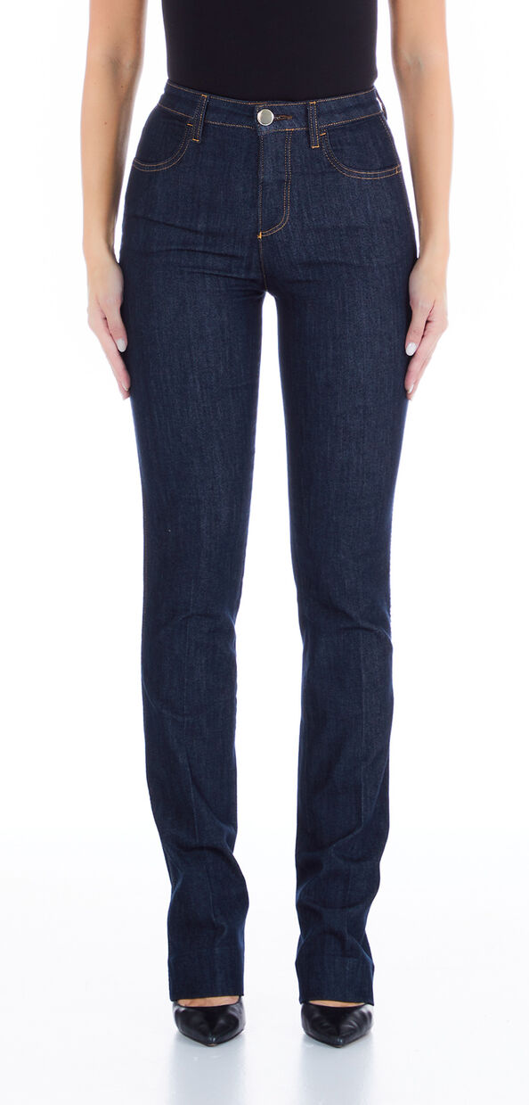 Liu Jo Jeans straight a vita alta Enormi sconti
