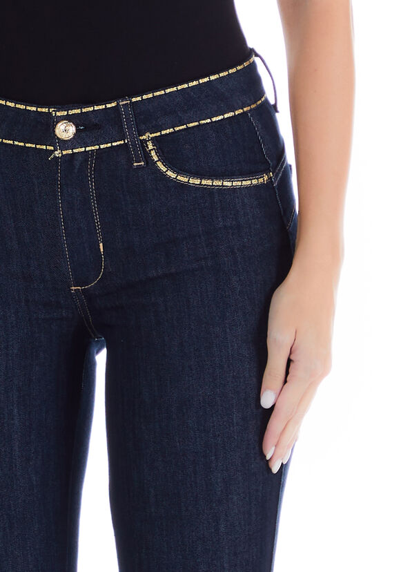 Liu Jo Jeans bootcut con applicazioni In vendita