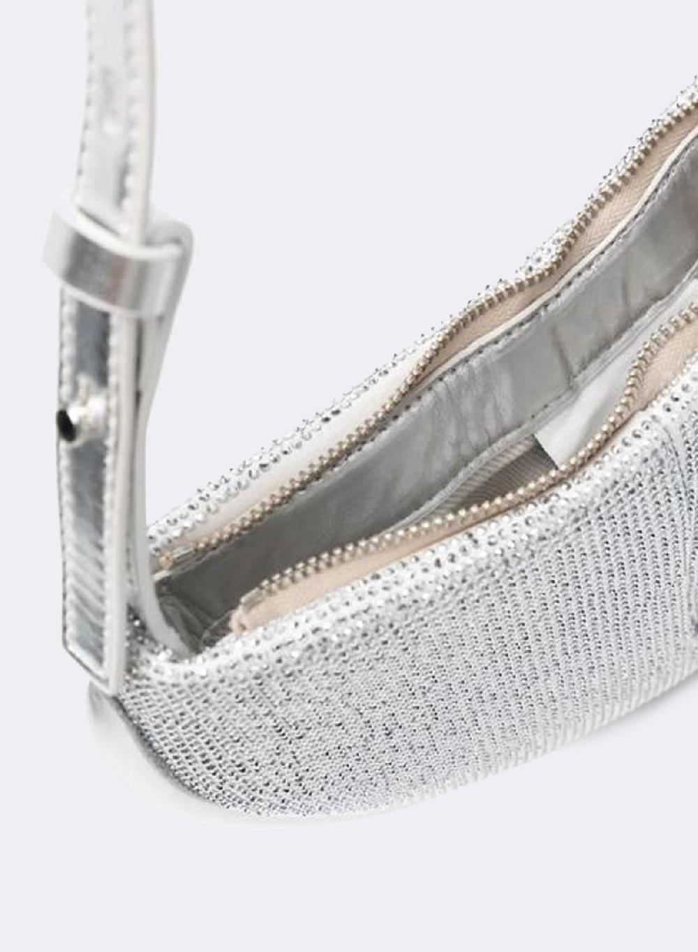 Themoirè EBE STRASS SILVER Affare Del Giorno