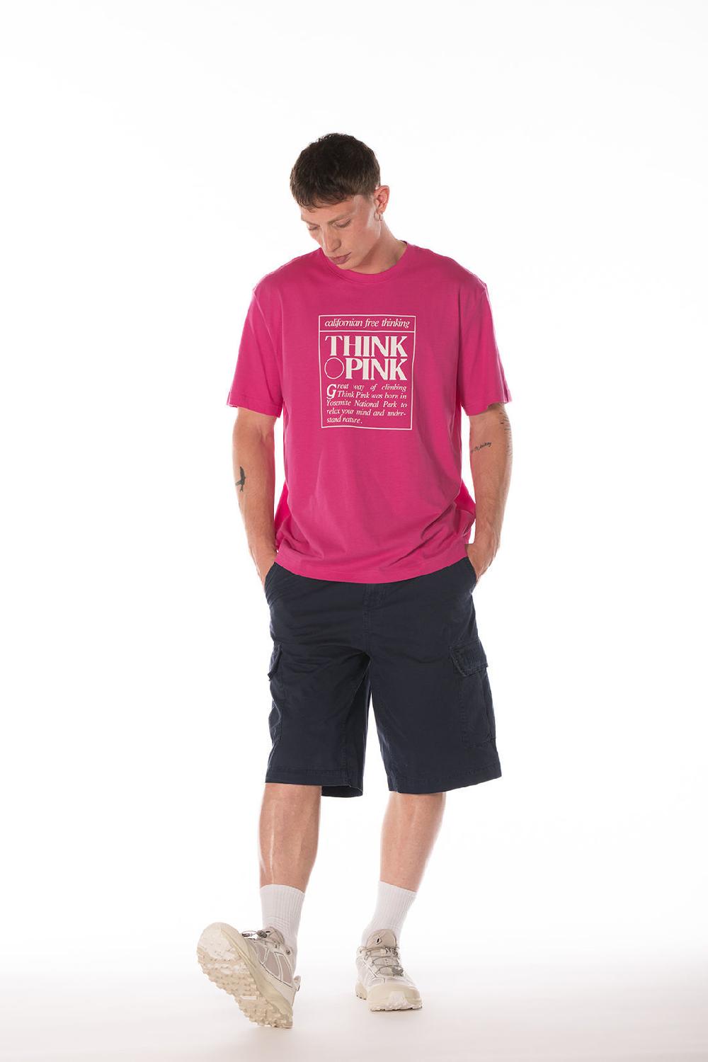 Think Pink T-shirt unisex manica corta tpm202s24 Outlet
