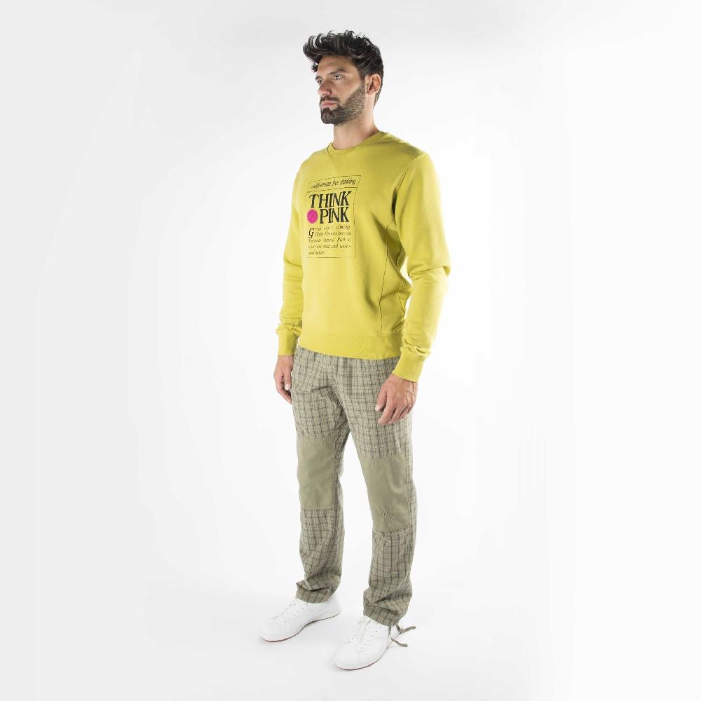 Think Pink Felpa Uomo Girocollo ss2000 Vendita Calda