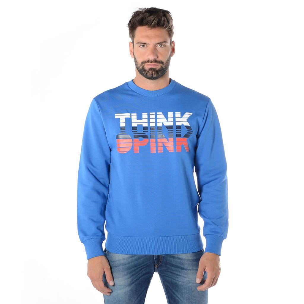 Think Pink Felpa Uomo Girocollo ss1907
