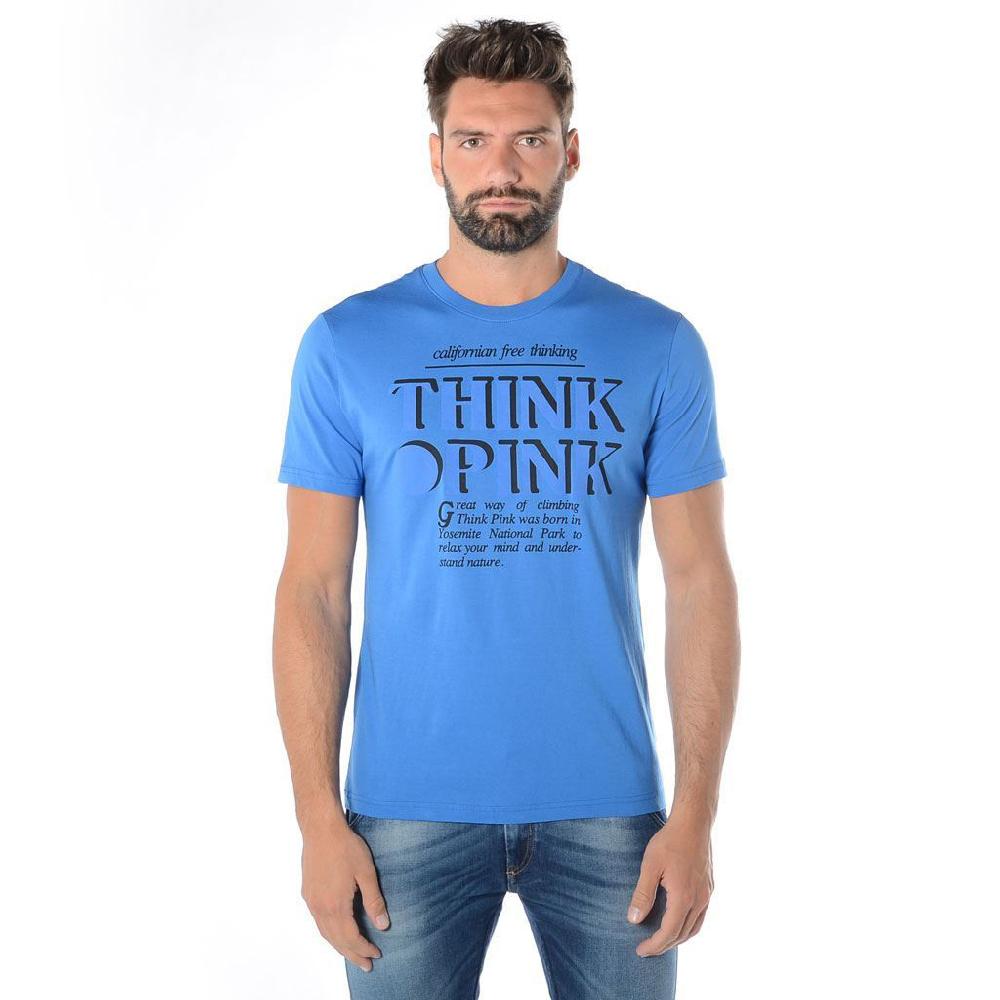 Think Pink T-shirt Uomo Manica Corta ss1900