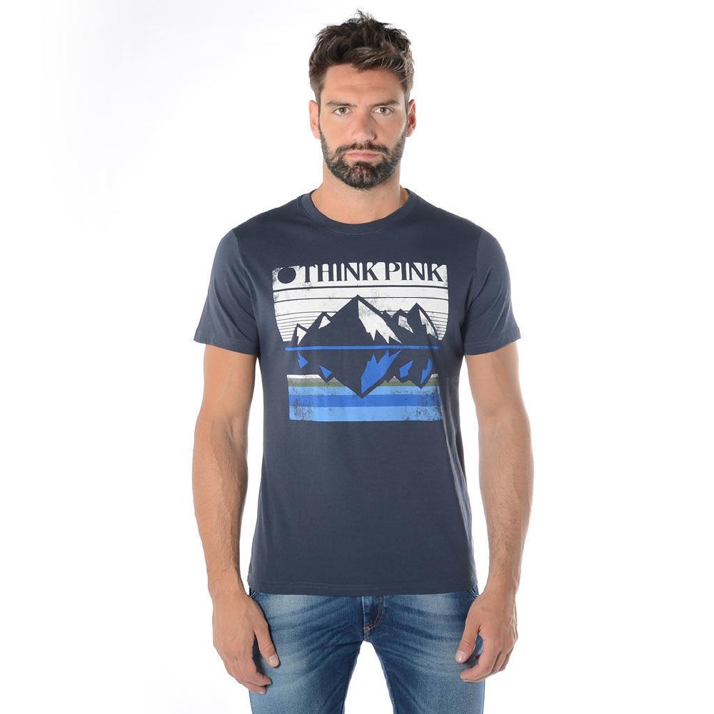 Think Pink T-shirt Uomo Manica Corta ss1907