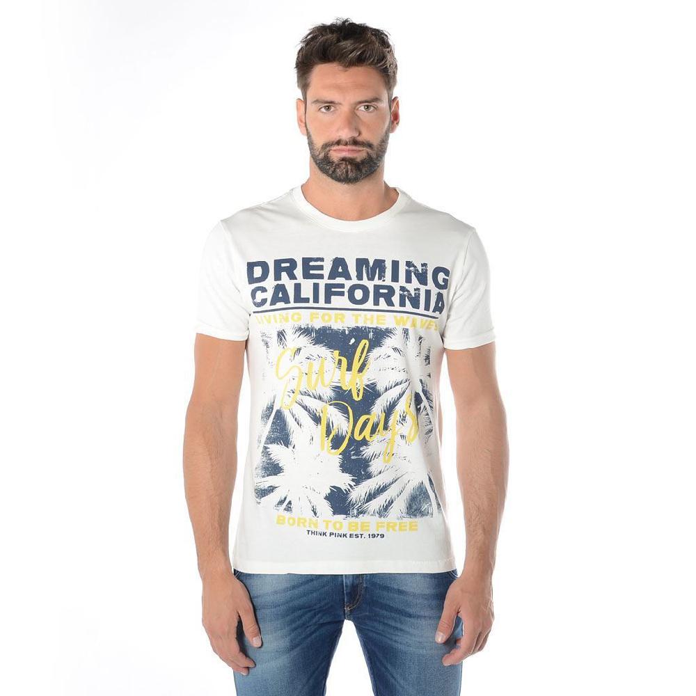 Think Pink T-shirt Uomo Manica Corta ss1911