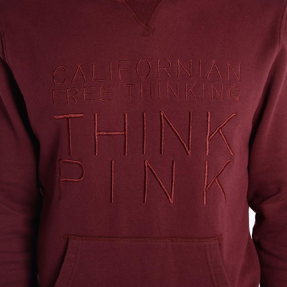 Think Pink Felpa Uomo con Cappuccio fw1802 Shopping Online