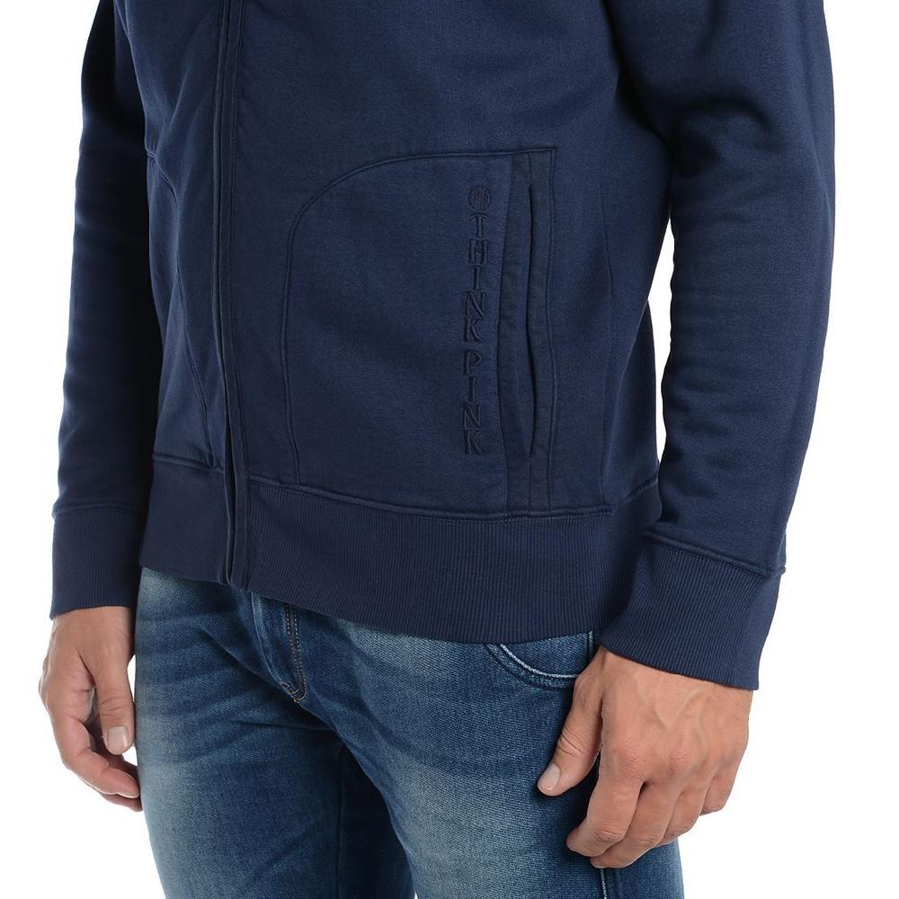 Think Pink Felpa Uomo Zip fw1804 Affare Del Giorno