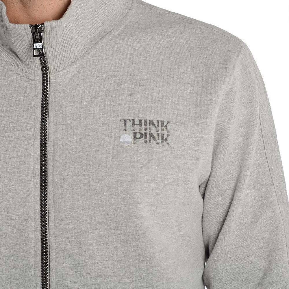 Think Pink Felpa Uomo Zip fw1811 Sottocosto
