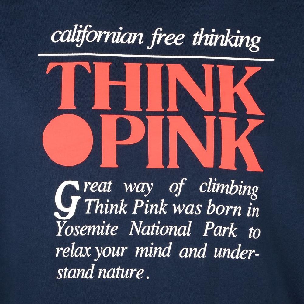 Think Pink Felpa Uomo Girocollo ss1800 Vendita Economica