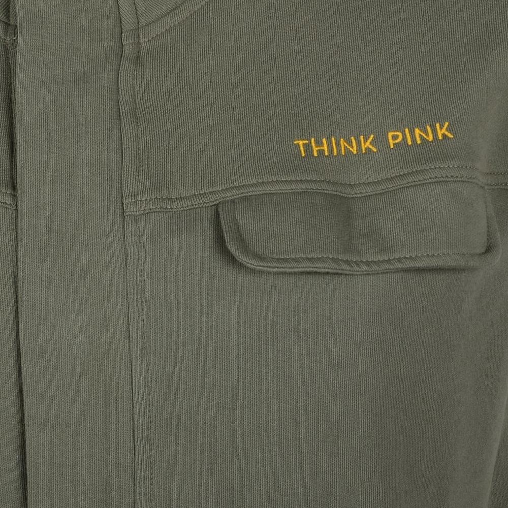 Think Pink Felpa Gilet Uomo ss1805 In Saldo