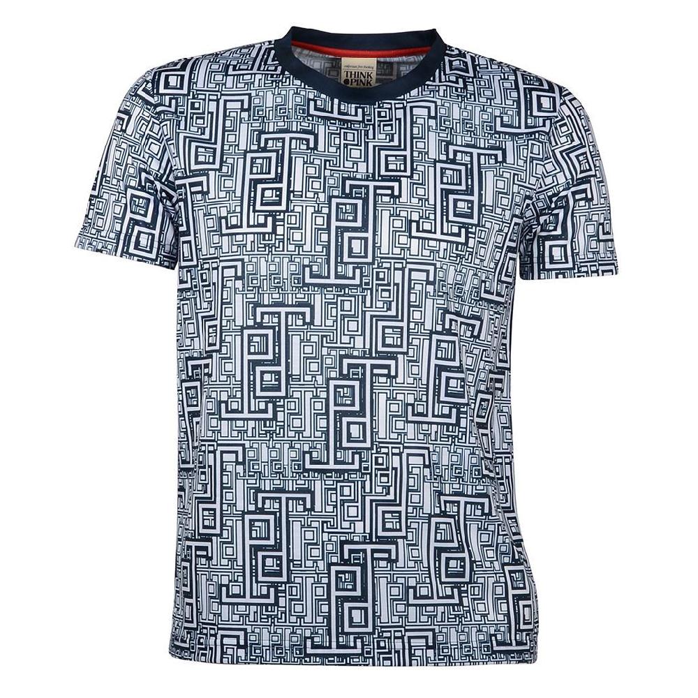 Think Pink T-shirt Uomo Manica Corta ss1812 In Linea